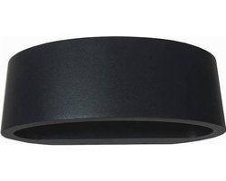 Artdelight Wandlamp Sharp zwart