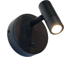 Artdelight - Wandlamp Simply zwart