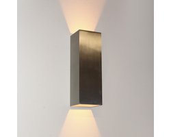 Artdelight Wandlamp Vegas 250 Aluminium