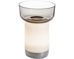 Artemide Bontà Tafellamp Met Kom LED Oplaadbaar Grijs
