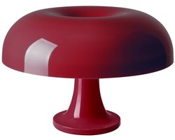 Artemide Nessino Tafellamp Limited Edtition Burgundy
