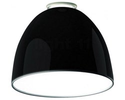 Artemide Nur Mini Plafondlamp Glanzend Zwart