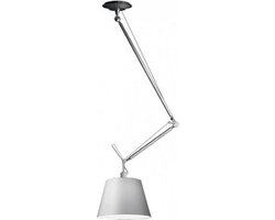 Artemide Tolomeo Decentrata hanglamp Ø 36 cm satijngrijs