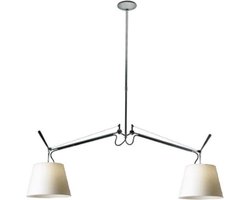 Artemide Tolomeo Due Bracci hanglamp Ø 32 cm perkament