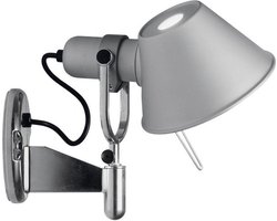 Artemide Tolomeo faretto wandlamp halo zonder switch