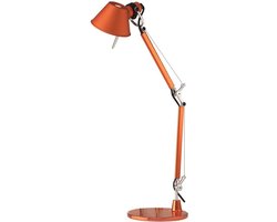 Artemide Tolomeo Micro Bureaulamp Retrofit Oranje