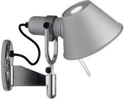 Artemide Tolomeo Wandlamp Staal