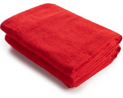 ARTG® Towelzz - AR036 - Douche - Badhanddoek - 100% katoen - 70 x 140 cm - Rood - Fire Red - Set 2 stuks