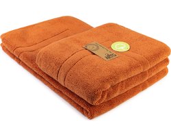 ARTG® Towelzz - Badmat - 100% Katoen - Zware kwaliteit - 50 x 80 cm -  Aardebruin - Terra