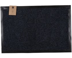 Arti Casa Deurmat - 60x40 cm - Schoonloopmat met Antislip - Zwart