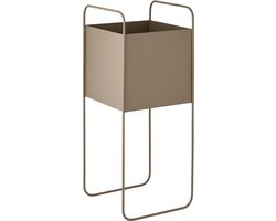 Artichok Emelie Metalen Plantenbak - Bruin - Woonkamer - Decoratief - Scandinavisch