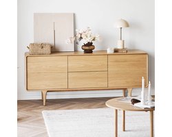 Artichok Evi Wanddecoratie Beige - 3D Schilderij - Japandi - Reliëf Art - 60 x 60 cm