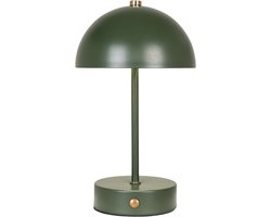 Artichok Lumi Tafellamp Groen - LED - Draadloos& Oplaadbaar - Dimbaar - Bureaulamp - 3 Kleurtemperaturen - Snoerloos