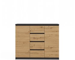 Artisan Modern - Dressoir - 2 deuren - 4 lades - Greeploos design
