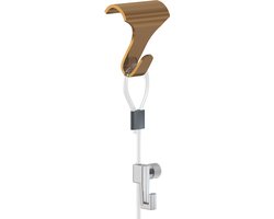 Artiteq Gallery Haak Set - Complete set - Inclusief haken en draden, haak 18 mm, draagkracht 4 kg - Messing - 4 kg - Voor het ophangen van kunstwerken