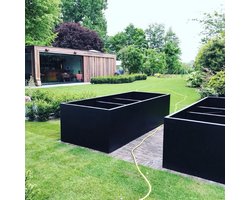 Artus rechthoekige Aluminium plantenbakken Lengte: 1500 Breedte: 50...