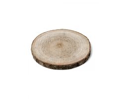 ARTYFETES - Natuurlijke houten schijf 13 tot 17 cm voor tafeldecoratie
