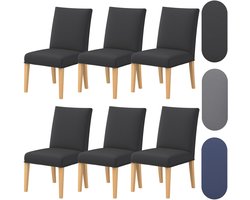 Arvioo - Stoelhoes - Zwart - 6 stuks - Rekbaar - Waterafstotend