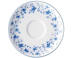 Arzberg Form 1382 Blaublüten Ondertas voor koffie, thee klein 14 cm