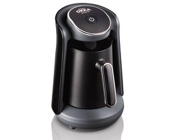 Arzum OKKA Minio Turkse Koffiemachine OK004-0500 | Zwart/Chroom - Dubbelzijdige koffiepot - 4 kopjes - 480W