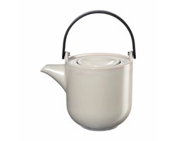 Asa Coppa theepot met houten handvat 1L tofu