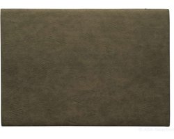 ASA Placemat  - vegan leather / imitatieleer - 33x46cm - khaki