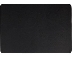 ASA Placemat - vegan leather / imitatieleer - 33x46cm - zwart