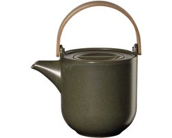 ASA SELECTION Coppa Nori Theepot met roestvrijstalen filter en houten handvat 1,0 L / h: 14,5 cm