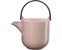 ASA Selection Coppa theepot met houten handvat, theepot, porselein, Hanami, 600 ml, 19371183