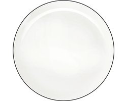 ASA Selection Dinerborden A Table Ligne Noire ø 26.5 cm - 4 stuks