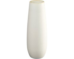ASA Selection Ease vaas, tafelvaas, decoratieve vaas, bloemenvaas, aardewerk, Soft Shell, H 25 cm, 91031249