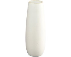 ASA Selection Ease vaas, tafelvaas, decoratieve vaas, bloemenvaas, aardewerk, Soft Shell, H 32 cm, 91032249