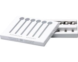 ASA Selection Espressolepels 6 Stuks - RVS