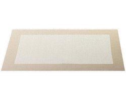 ASA Selection Geweven Rand Placemat - 33 x 46 cm - Gebroken Wit