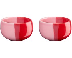 ASA Selection joy set van 2 eierdopjes, aardbeiensmoothie Ø 4,7 cm, 16411286