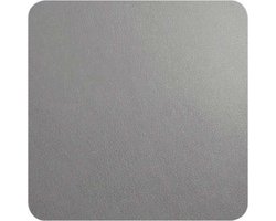 ASA Selection Onderzetters - Leather Optic Fine - Cement - 10 x 10 cm - 4 Stuks