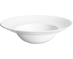ASA Selection Pasta Gourmetbord, met vlaggetje, dinerbord, bord, Fine Bone China, Ø 26 cm, 20262013