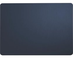 ASA Selection | Placemat | Leather Optic Fine | Rechthoekig | PVC - Lederoptiek | Donkerblauw | 46x33CM
