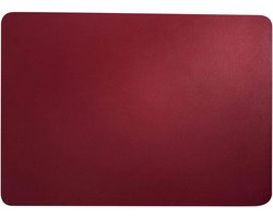 ASA Selection | Placemat | Leather Optic Fine | Rechthoekig | PVC - Lederoptiek | Rood | 46x33CM
