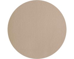 ASA Selection | Placemat | Leather Optic Fine | Rond | PVC - Lederoptiek | Beige | 38CM