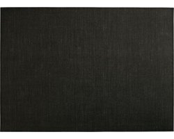 ASA Selection | Placemat | Linen Optic | Rechthoekig | PVC | Zwart | 46x33CM