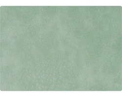 ASA Selection | Placemat | Vegan Leather | Rechthoekig | PU - Lederoptiek | Groen | 46x33CM