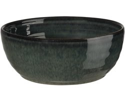 Asa Selection Poke Bowl Ocean - Set Van 4 - Aardewerk Blauw - Vaatwasser, Magnetron En Ovenbestendig 800 ml