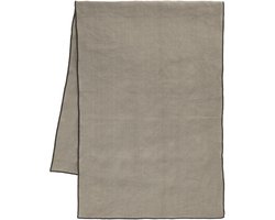 ASA Selection tafelloper Natural, tafelkleed, halflinnen, nude, 135 x 50 cm, 37780065