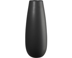 ASA Selection Vaas Ease Black Iron, decoratieve vaas, aardewerk, matzwart, 60 cm, 92032174