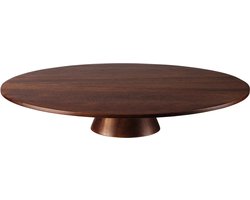 Asa - Taartplateau van acaciahout 35cm - Taartplateaus