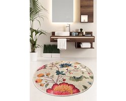 Asir badmat - multikleurig - diameter 140 cm