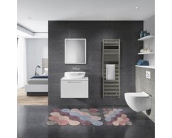 Asir Badmat set (2 stuks) - Multicolor - Luxe Polyester Badmatten