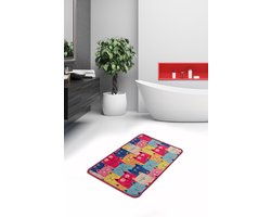 Asir - Badmat - Veelkleurig - 40 x 60 cm