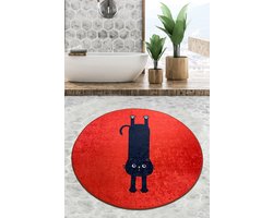 Asir - Badmat - Veelkleurig - 80 x 80 cm